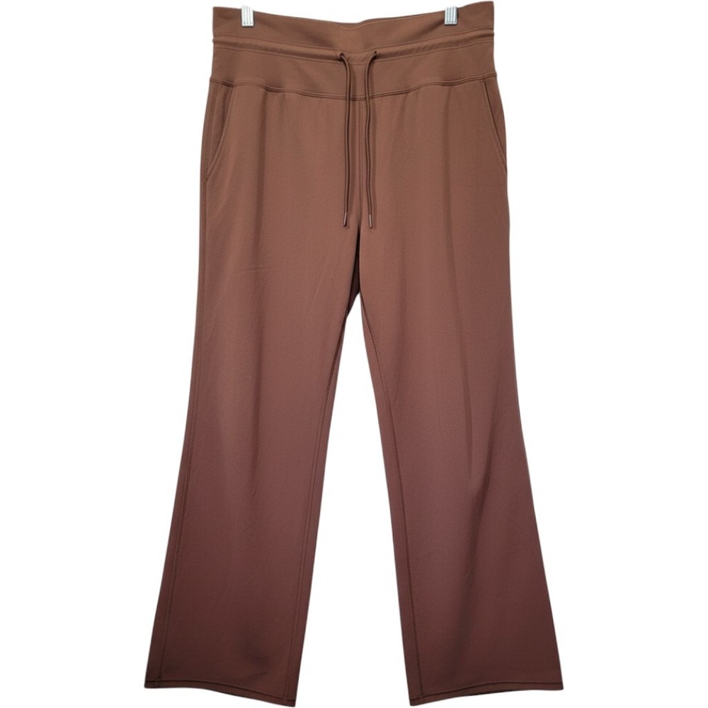 Vuori Daily Wide Leg Pants Flare Pants Women XL Brown Yoga Atleisure VW489-S